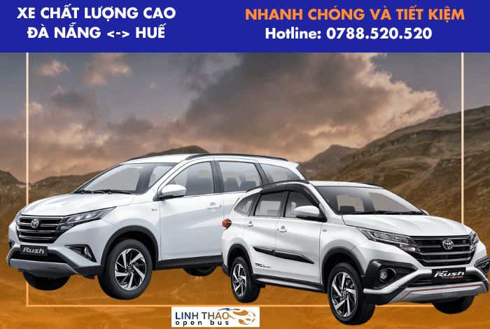 Xe Đà Nẵng đi Huế của nhà xe Linh Thảo Bus