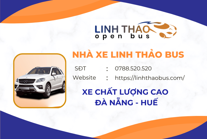 xe du lịch từ đà nẵng ra huế nhà xe Linh Thảo bus