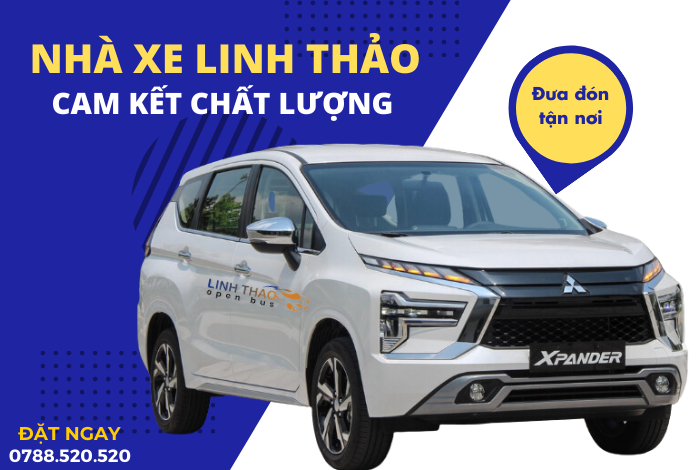 nhà xe linh thảo cho thuê cho 4 chỗ từ huế đi đà nẵng