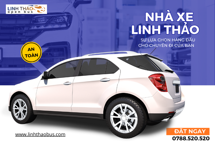 nhà xe Linh thảo xe Huế Đà Nẵng 7 chỗ